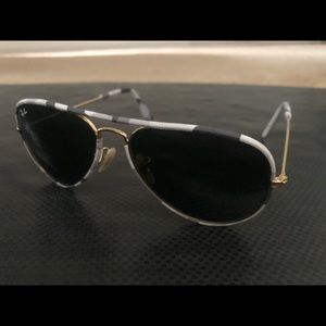 Ray- Ban Camo-Print Aviator Sunglasses